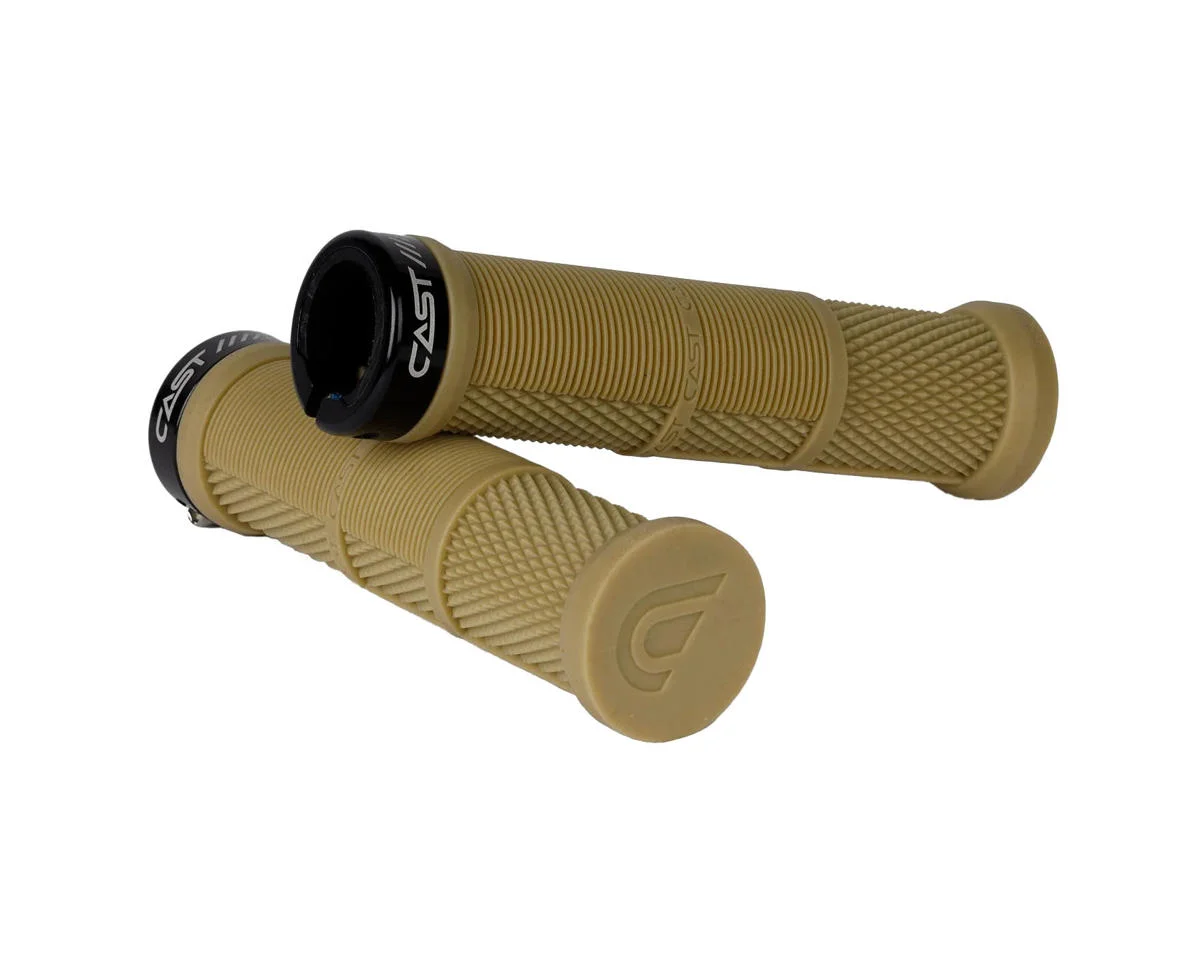 Cast Bamba Greg Minnaar Lock-On Grips (Desert Sand)
